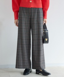 【KATHARINE ROSS】両面起毛セミワイドパンツ