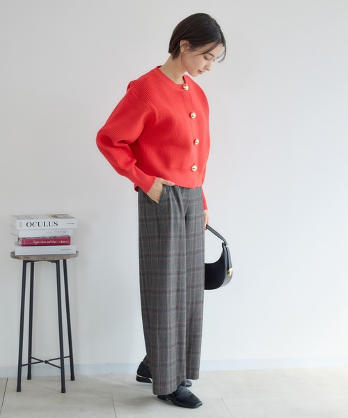 KATHARINE ROSS(キャサリンロス)の「【KATHARINE ROSS】両面起毛セミワイドパンツ(その他パンツ・レディース・グレー/ベージュ・SMALL/MEDIUM)」の5枚目の写真