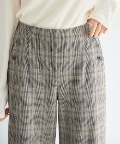 KATHARINE ROSS(キャサリンロス)の「【KATHARINE ROSS】両面起毛セミワイドパンツ(その他パンツ・レディース・グレー/ベージュ・SMALL/MEDIUM)」の20枚目の写真