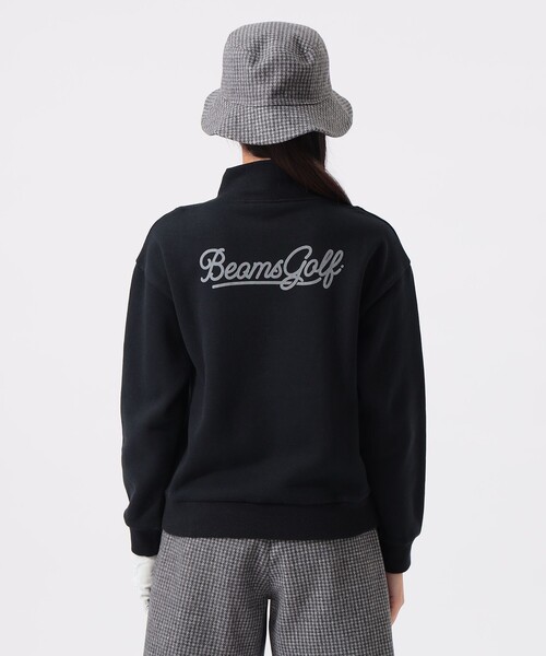BEAMS GOLF(ビームスゴルフ)の「ORANGE LABEL / スタンドカラー 裏毛 プルオーバー(スウェット・レディース・ブラック/ホワイト/グレー・LARGE/MEDIUM/SMALL)」の5枚目の写真