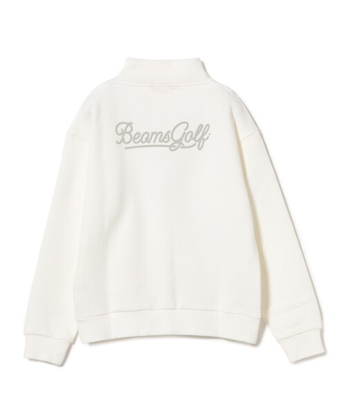 BEAMS GOLF(ビームスゴルフ)の「ORANGE LABEL / スタンドカラー 裏毛 プルオーバー(スウェット・レディース・ブラック/ホワイト/グレー・LARGE/MEDIUM/SMALL)」の8枚目の写真
