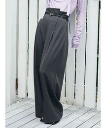 LAGUNAMOON | バイカラーベルトパンツ(その他パンツ)