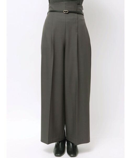 バイカラーベルトパンツ（その他パンツ）｜LAGUNAMOON（ラグナムーン