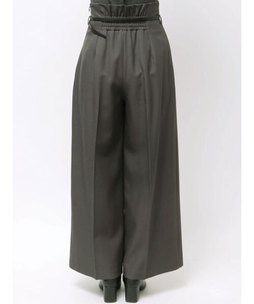 LAGUNAMOON（ラグナムーン）の「バイカラーベルトパンツ（その他パンツ・レディース・アイボリー/ダークブラウン/チャコールグレー/モカ・SMALL/MEDIUM）」の18枚目の写真