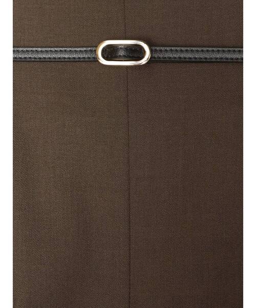 LAGUNAMOON（ラグナムーン）の「バイカラーベルトパンツ（その他パンツ・レディース・アイボリー/ダークブラウン/チャコールグレー/モカ・SMALL/MEDIUM）」の11枚目の写真