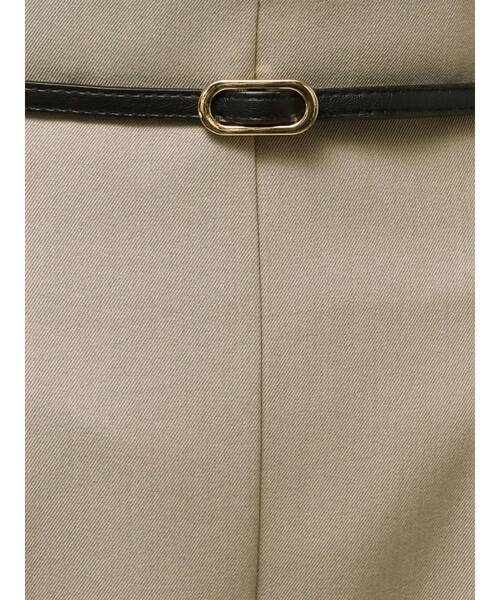 LAGUNAMOON（ラグナムーン）の「バイカラーベルトパンツ（その他パンツ・レディース・アイボリー/ダークブラウン/チャコールグレー/モカ・SMALL/MEDIUM）」の10枚目の写真