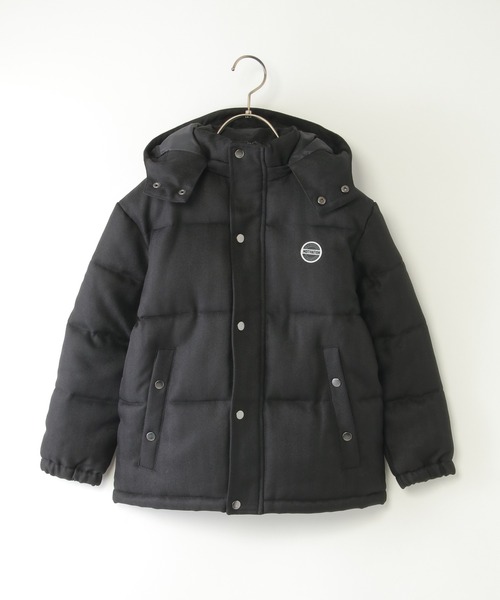 セール】【親子コーデ】ツイードライク中綿ブルゾン（110~160cm