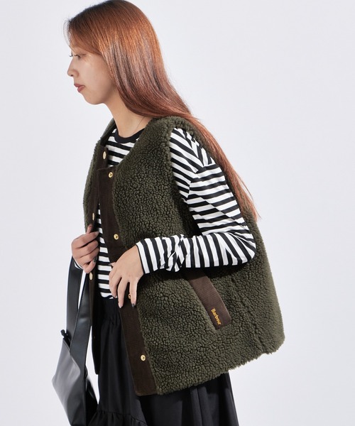 Barbour/バブア― Dulsie(ダルシー) ボアライナーベスト（ベスト