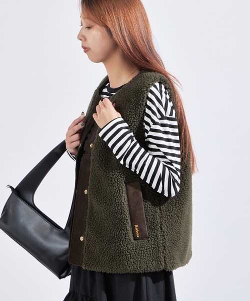 Barbour/バブア― Dulsie(ダルシー) ボアライナーベスト（ベスト