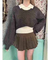 《2点セット◎》インナーセットレイヤードニット