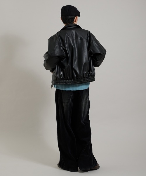 セール】パッチワークテクスチャーくるみボタンヘンリーニット（ニット