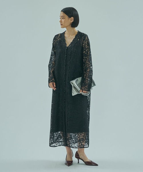 セール】LACE GOWN DRESS（ワンピース）｜ROSE BUD（ローズバッド）の 