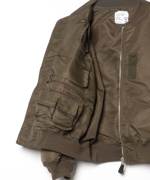 phenix(フェニックス)の「PHENIX JACKET TYPE P-0012 (PO-25062-O)(その他アウター・メンズ・カーキ/ブラック・3/4)」の4枚目の写真
