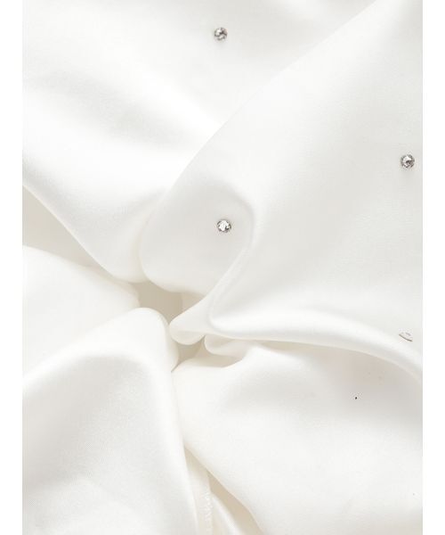 SNIDEL（スナイデル）の「ベロアリボン付きシュシュ（シュシュ・レディース・ブラック/ブルー/ホワイト・F）」の13枚目の写真