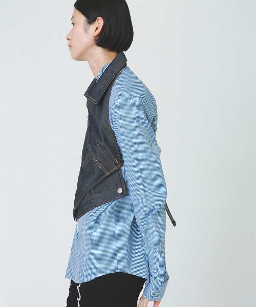 セール】cross over denim vest（ベスト）｜soduk（スドーク）の