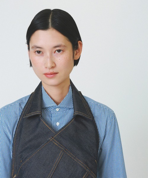 セール】cross over denim vest（ベスト）｜soduk（スドーク）の