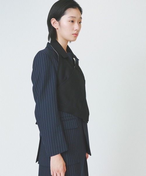 soduk(スドーク)の「【soduk】cross over denim vest(ベスト・レディース・インディゴブルー/ブラック・ONE SIZE)」の16枚目の写真