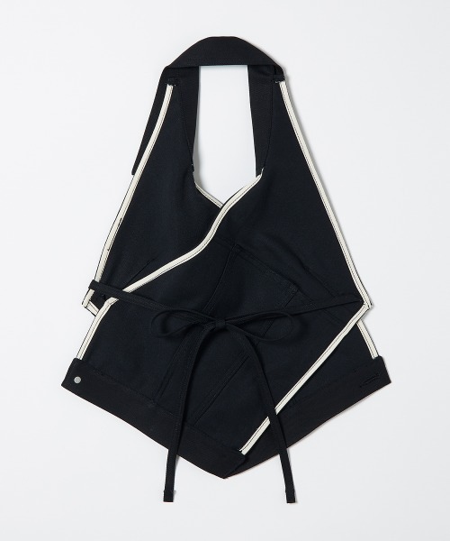 トップス soduk cross over denim vest セール】cross over denim vest（ベスト）｜soduk（スドーク）の