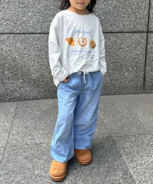 PILIT（ピリット）の「【KIDS】焼きたてベーカリー ロンTee（Tシャツ/カットソー）」