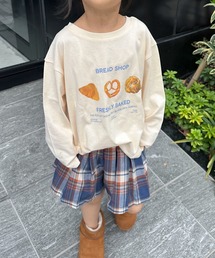 PILIT（ピリット）の「【KIDS】焼きたてベーカリー ロンTee（Tシャツ/カットソー）」