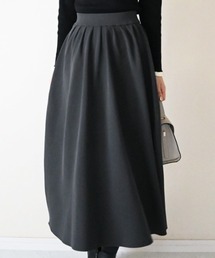 Neige（ネージュ）の「タックフレアダイバーニットスカート（スカート）」