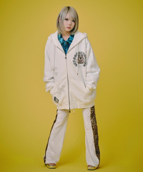 GALFY-ピカピカ骨骨パーカー（パーカー）｜GALFY（ガルフィー）の