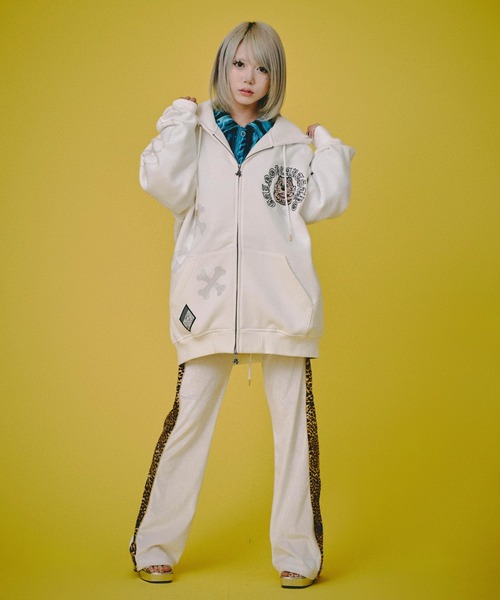 GALFY-ピカピカ骨骨パーカー（パーカー）｜GALFY（ガルフィー）の