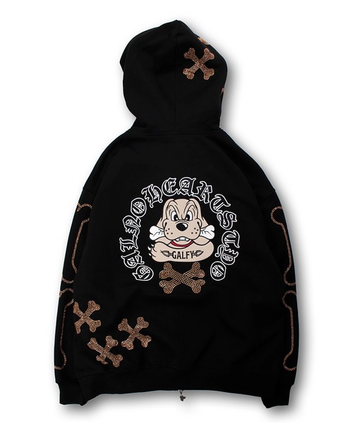 GALFY-ピカピカ骨骨パーカー（パーカー）｜GALFY（ガルフィー）の