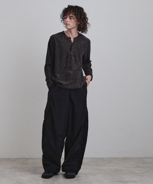 tk.TAKEO KIKUCHI(ティーケータケオキクチ)の「フェイクレイヤードモールカットソー(Tシャツ/カットソー・メンズ・ブラック/ライトブルー/ネイビー・02/03/04)」の5枚目の写真