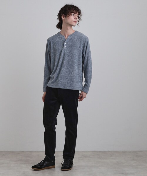 tk.TAKEO KIKUCHI(ティーケータケオキクチ)の「フェイクレイヤードモールカットソー(Tシャツ/カットソー・メンズ・ブラック/ライトブルー/ネイビー・02/03/04)」の10枚目の写真