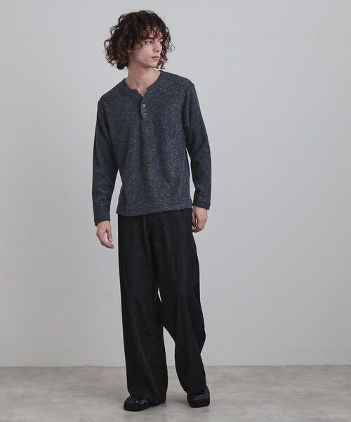 tk.TAKEO KIKUCHI(ティーケータケオキクチ)の「フェイクレイヤードモールカットソー(Tシャツ/カットソー・メンズ・ブラック/ライトブルー/ネイビー・02/03/04)」の13枚目の写真