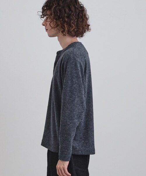 tk.TAKEO KIKUCHI(ティーケータケオキクチ)の「フェイクレイヤードモールカットソー(Tシャツ/カットソー・メンズ・ブラック/ライトブルー/ネイビー・02/03/04)」の17枚目の写真