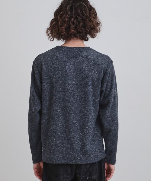 tk.TAKEO KIKUCHI(ティーケータケオキクチ)の「フェイクレイヤードモールカットソー(Tシャツ/カットソー・メンズ・ブラック/ライトブルー/ネイビー・02/03/04)」の18枚目の写真