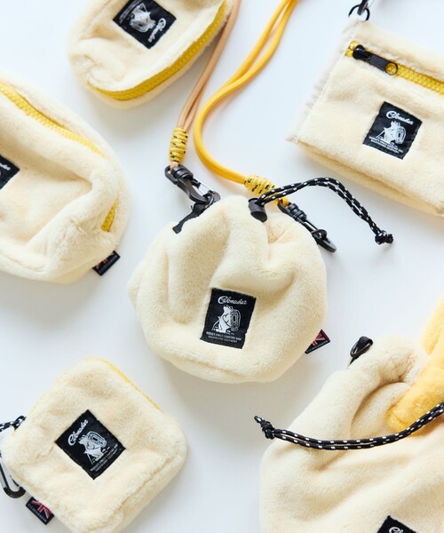 COBMASTER(コブマスター)の「Cobmaster/コブマスター 別注Fluffy Drawstring bag mini ドローストリング ミニバッグ(ショルダーバッグ・レディース・ブラック/グレー/グリーン/ピンク/ベージュ・ONE SIZE)」の15枚目の写真