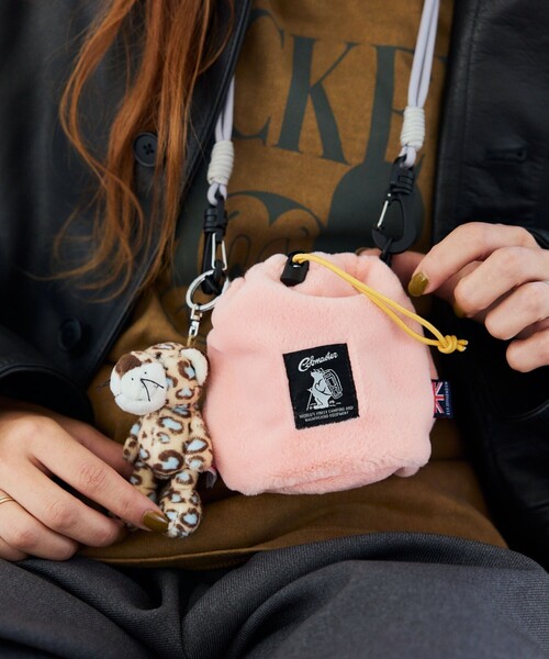 COBMASTER(コブマスター)の「Cobmaster/コブマスター 別注Fluffy Drawstring bag mini ドローストリング ミニバッグ(ショルダーバッグ・メンズ・ブラック/グレー/グリーン/ピンク/ベージュ・ONE SIZE)」の22枚目の写真