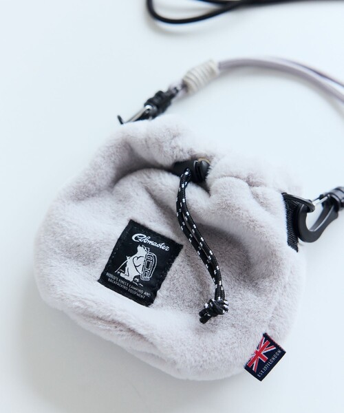 COBMASTER(コブマスター)の「Cobmaster/コブマスター 別注Fluffy Drawstring bag mini ドローストリング ミニバッグ(ショルダーバッグ・メンズ・ブラック/グレー/グリーン/ピンク/ベージュ・ONE SIZE)」の18枚目の写真