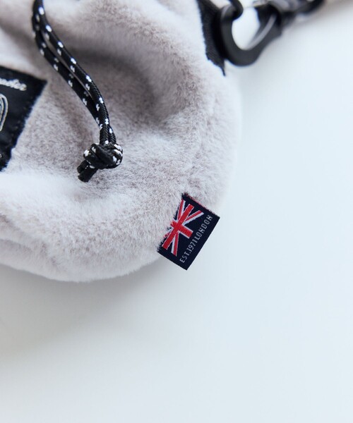 COBMASTER(コブマスター)の「Cobmaster/コブマスター 別注Fluffy Drawstring bag mini ドローストリング ミニバッグ(ショルダーバッグ・メンズ・ブラック/グレー/グリーン/ピンク/ベージュ・ONE SIZE)」の7枚目の写真