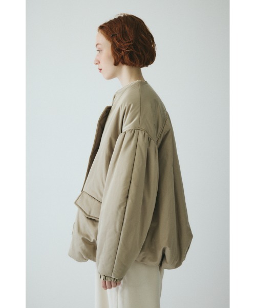 HeRIN.CYE(ヘリンドットサイ)の「Egg MA-1 エッグMA-1(MA-1・レディース・ネイビー/ベージュ/ブラック・FREE)」の4枚目の写真