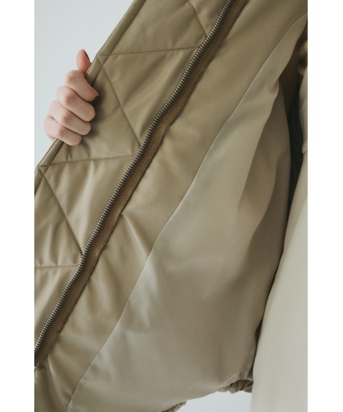 HeRIN.CYE(ヘリンドットサイ)の「Egg MA-1 エッグMA-1(MA-1・レディース・ネイビー/ベージュ/ブラック・FREE)」の6枚目の写真