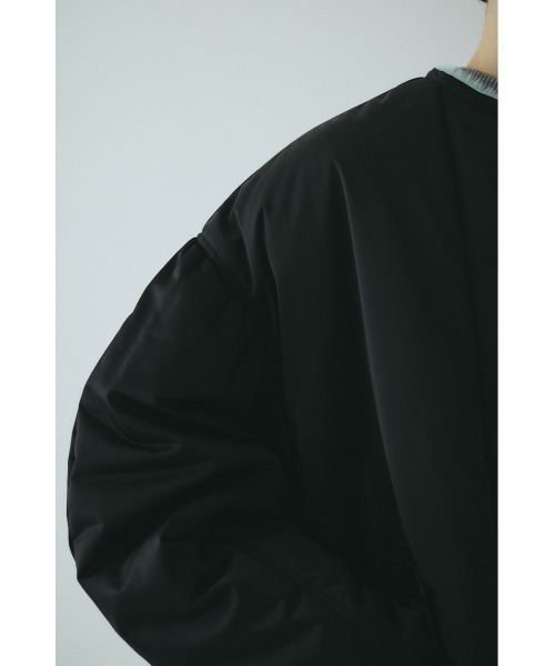 HeRIN.CYE(ヘリンドットサイ)の「Egg MA-1 エッグMA-1(MA-1・レディース・ネイビー/ベージュ/ブラック・FREE)」の13枚目の写真