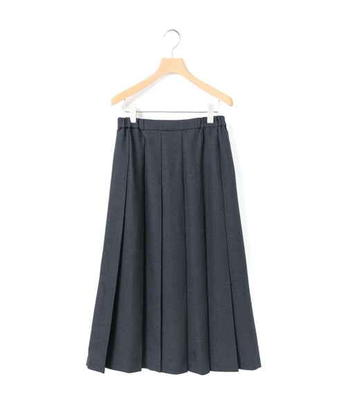 MidiUmi（ミディウミ）の「MidiUmi プリーツスカート（スカート・レディース・ブルー系その他/ブラウン/グレー・FREE）」の4枚目の写真
