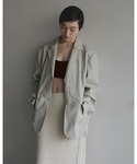 anuke（アンヌーク）の「Ecoleather Tailored Jacket（テーラードジャケット・36inch）」