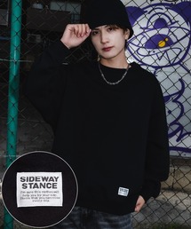 【SIDEWAY STANCE】ピスネーム 裏毛 トレーナー