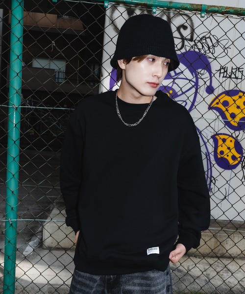 SIDEWAY STANCE（サイドウェイスタンス）の「【SIDEWAY STANCE】ピスネーム 裏毛 トレーナー（スウェット・メンズ・ホワイト/グレー/ブラック・X-LARGE/LARGE/MEDIUM/SMALL）」の8枚目の写真