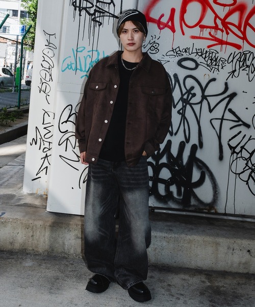 SIDEWAY STANCE（サイドウェイスタンス）の「【SIDEWAY STANCE】ピスネーム 裏毛 トレーナー（スウェット・メンズ・ホワイト/グレー/ブラック・X-LARGE/LARGE/MEDIUM/SMALL）」の12枚目の写真