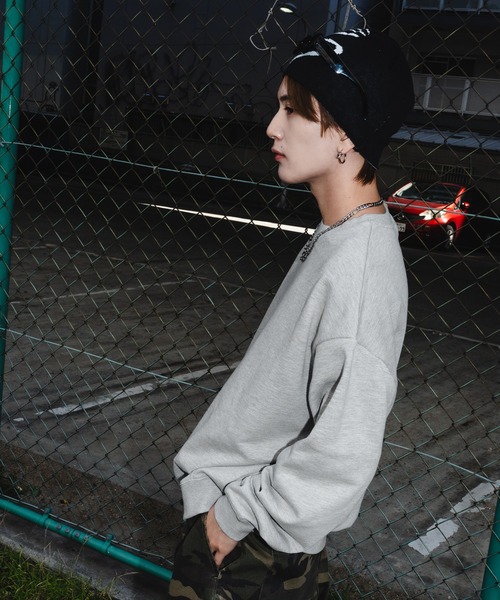 SIDEWAY STANCE（サイドウェイスタンス）の「【SIDEWAY STANCE】ピスネーム 裏毛 トレーナー（スウェット・メンズ・ホワイト/グレー/ブラック・X-LARGE/LARGE/MEDIUM/SMALL）」の14枚目の写真