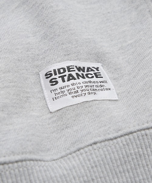 SIDEWAY STANCE（サイドウェイスタンス）の「【SIDEWAY STANCE】ピスネーム 裏毛 トレーナー（スウェット・メンズ・ホワイト/グレー/ブラック・X-LARGE/LARGE/MEDIUM/SMALL）」の18枚目の写真