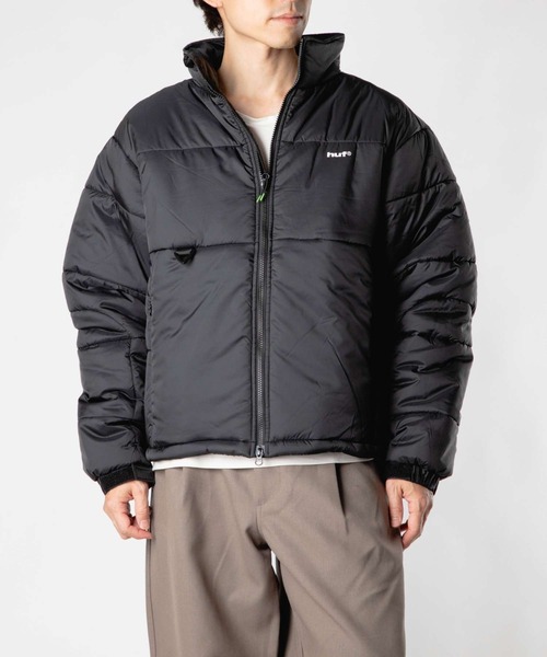 HUF（ハフ）の「HUF SEQUOIA PUFFER ハフ セコイア 中わた ジャケット（ダウンジャケット/コート・メンズ・ブラック・SMALL/MEDIUM/LARGE/X-LARGE）」の17枚目の写真