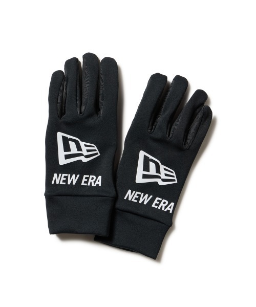 NEW ERA（ニューエラ）の「NEW ERA  GLOVES E TOUCH BIG FLAG / ニューエラ（手袋・レディース・ブラック系/ブラック・MEDIUM/LARGE）」の2枚目の写真