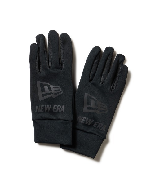 NEW ERA（ニューエラ）の「NEW ERA  GLOVES E TOUCH BIG FLAG / ニューエラ（手袋・レディース・ブラック系/ブラック・MEDIUM/LARGE）」の3枚目の写真